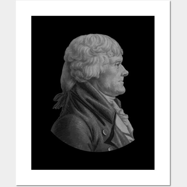 Thomas Jefferson - Founding Father Wall Art by warishellstore
